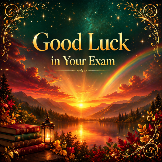 Good Luck with Your Exam – Encouragement Video Message to Share on WhatsApp