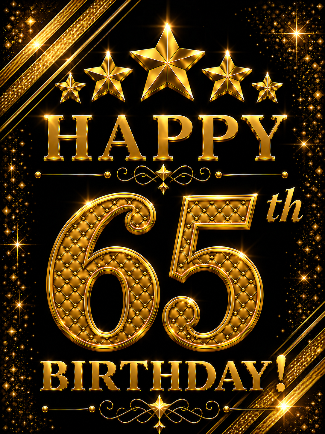 Happy 65th Birthday – Birthday Video Message for WhatsApp