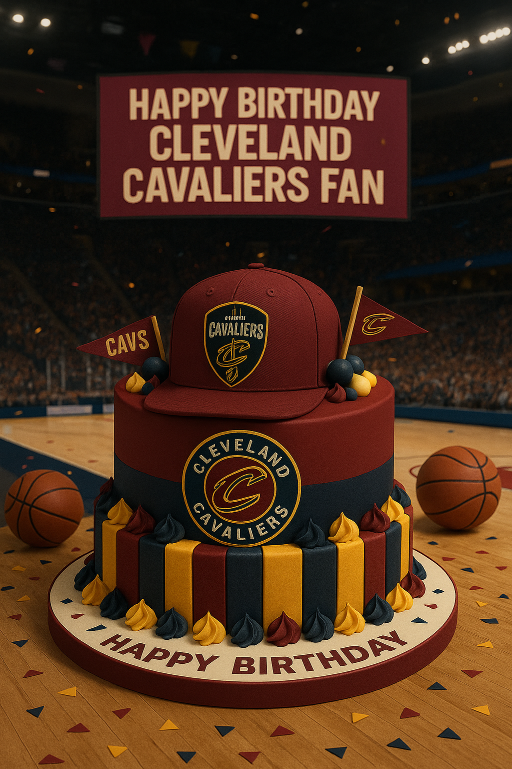 Perfect Birthday Surprise Video for a Cleveland Cavaliers Fan – Send Instantly Online