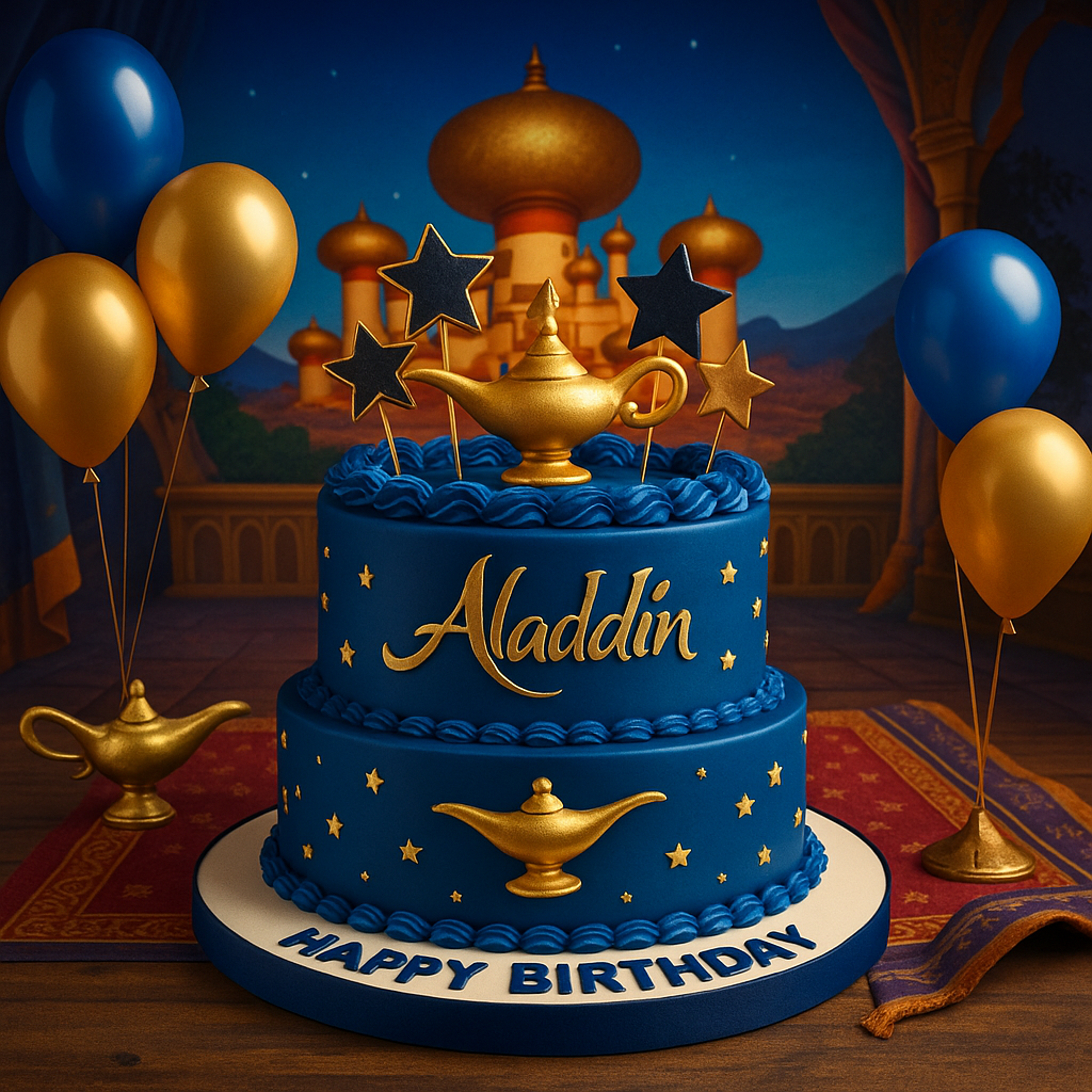 Happy Birthday Aladdin Fan – Magical Video Message Ideal for WhatsApp & More