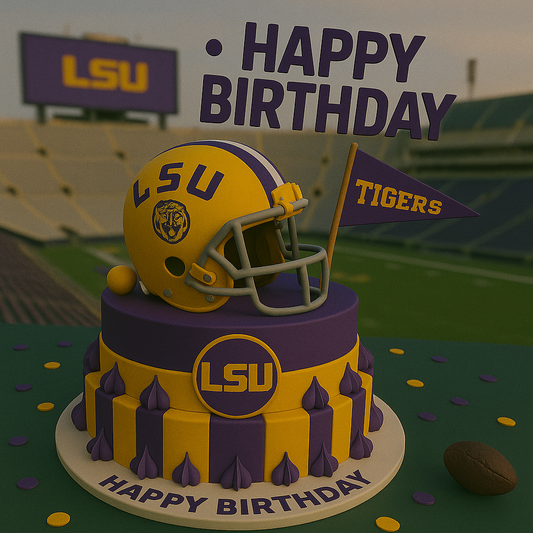 LSU Tigers Birthday Video Delivered to Your Email in Seconds