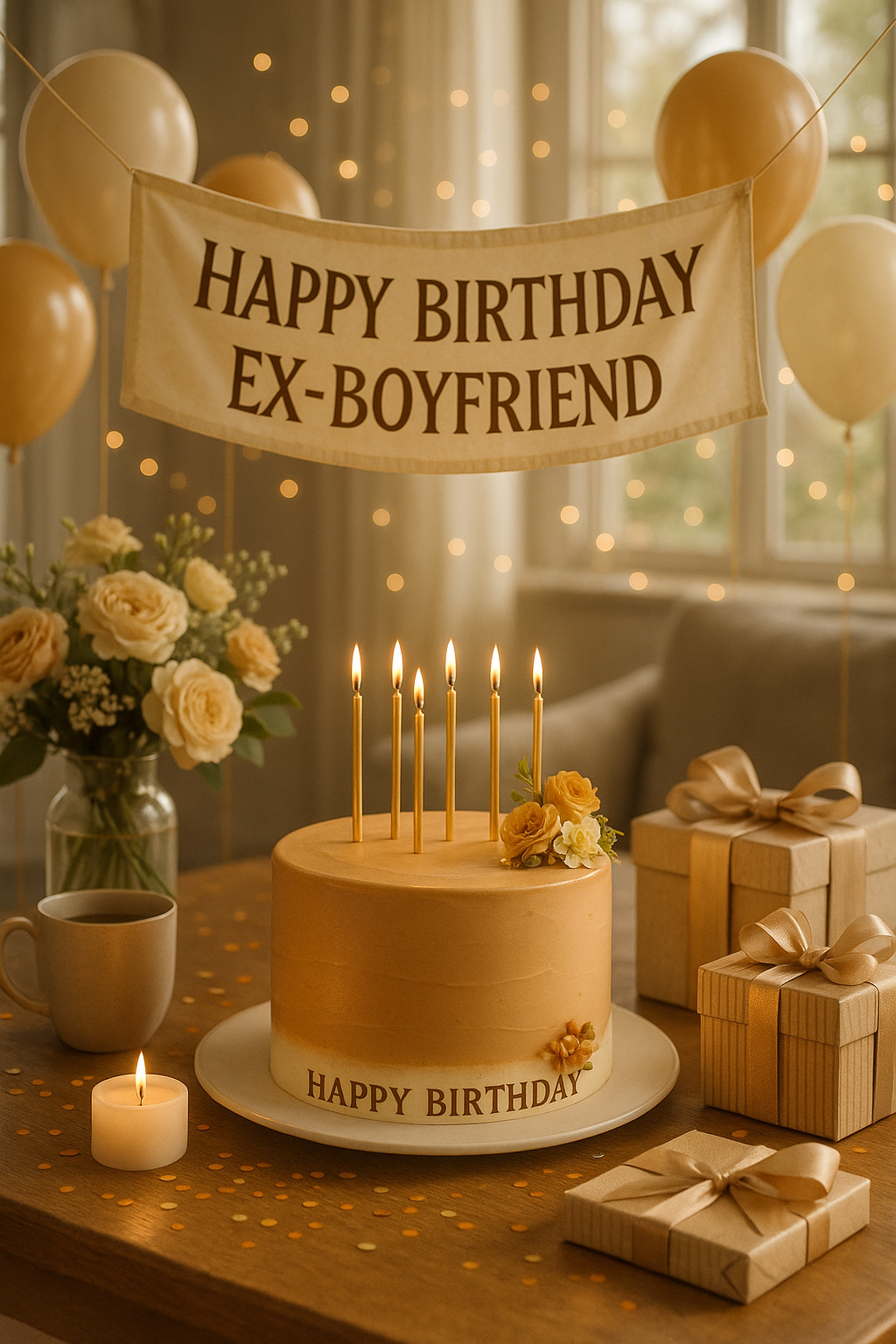 Ex-Boyfriend Happy Birthday– Thoughtful Video Message for WhatsApp & Messenger
