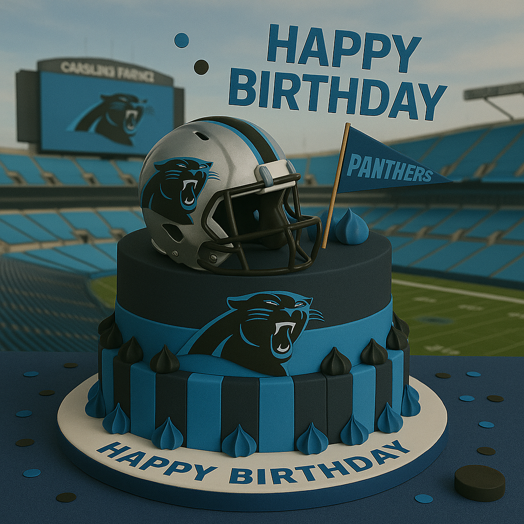 Carolina Panthers Happy Birthday Surprise Digital Video for an Amazing Supporter