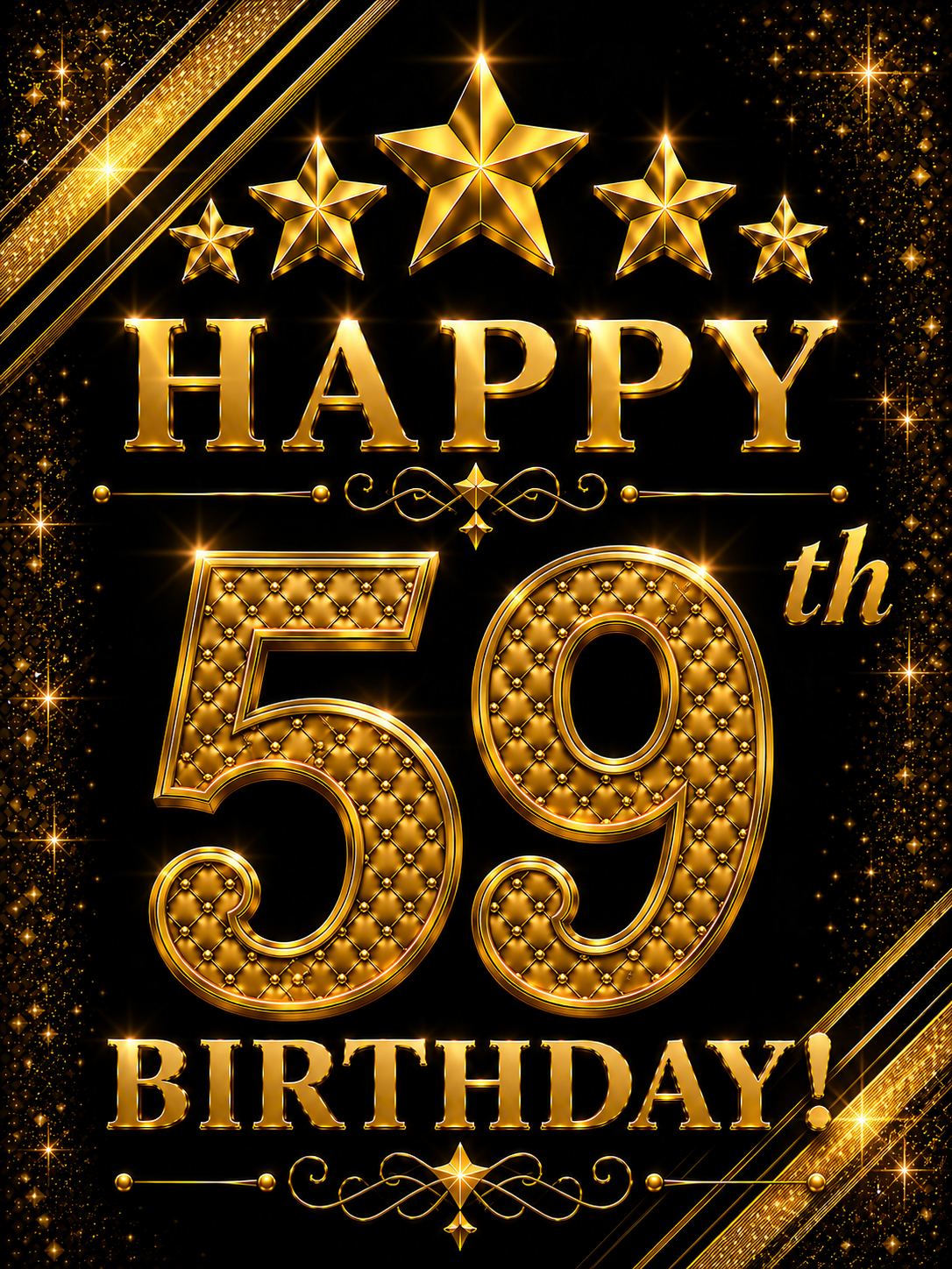 Happy 59th Birthday – Birthday Video Message for WhatsApp