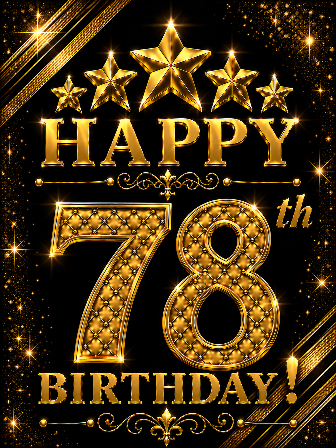 Happy 78th Birthday – Birthday Video Message for WhatsApp