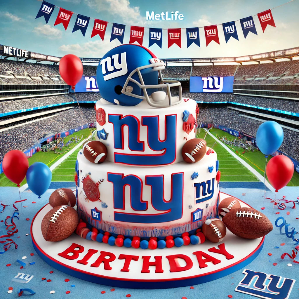 American Football Happy Birthday New York Giants Supporter