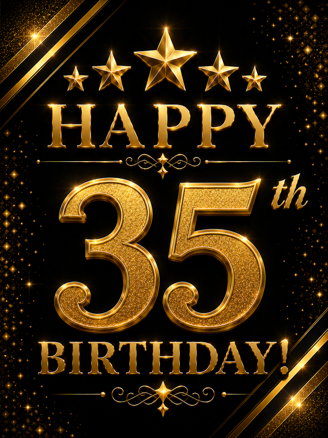 Happy 35th Birthday – Milestone Birthday Video Message for WhatsApp
