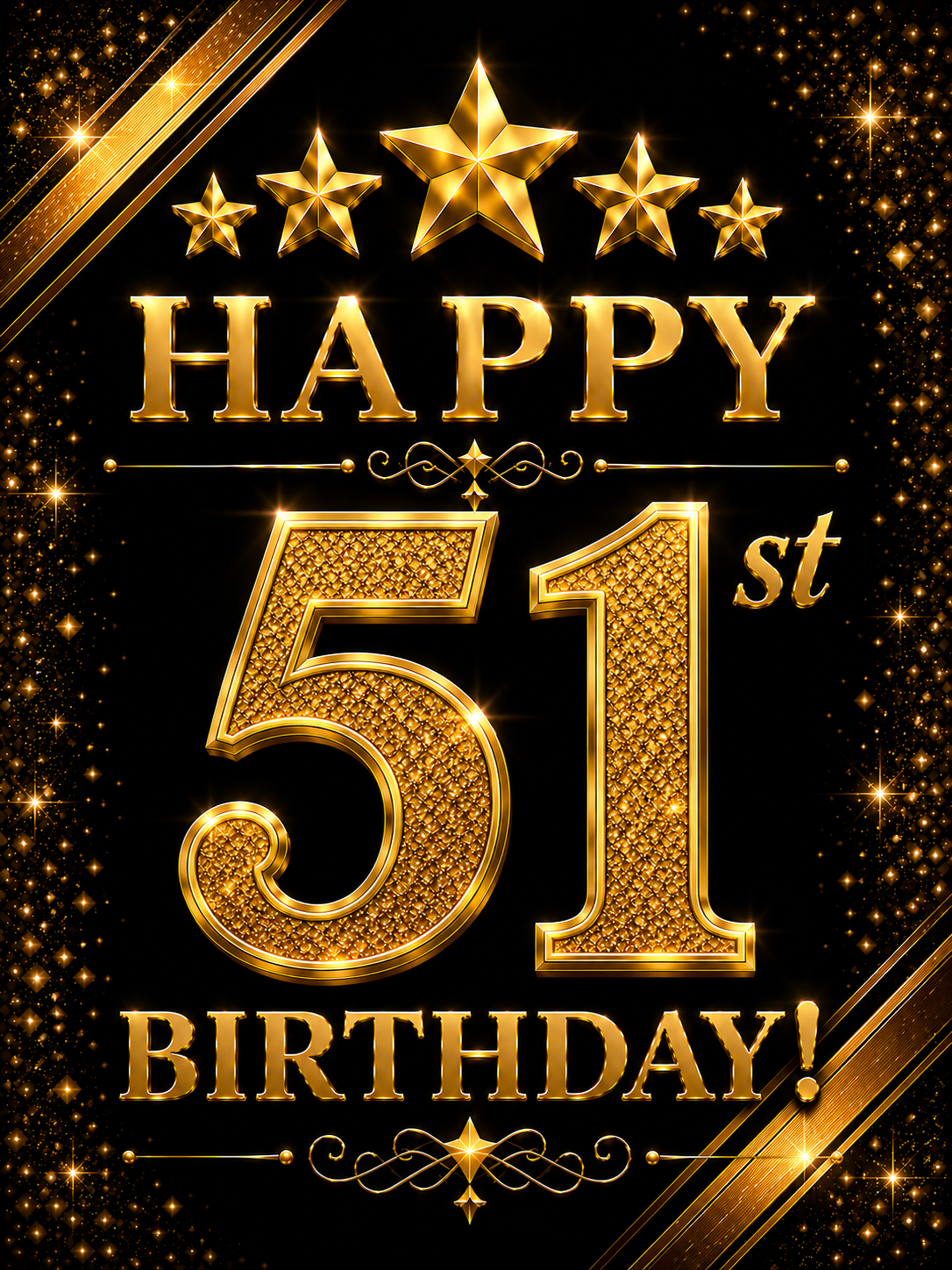 Happy 51st Birthday – Birthday Video Message for WhatsApp
