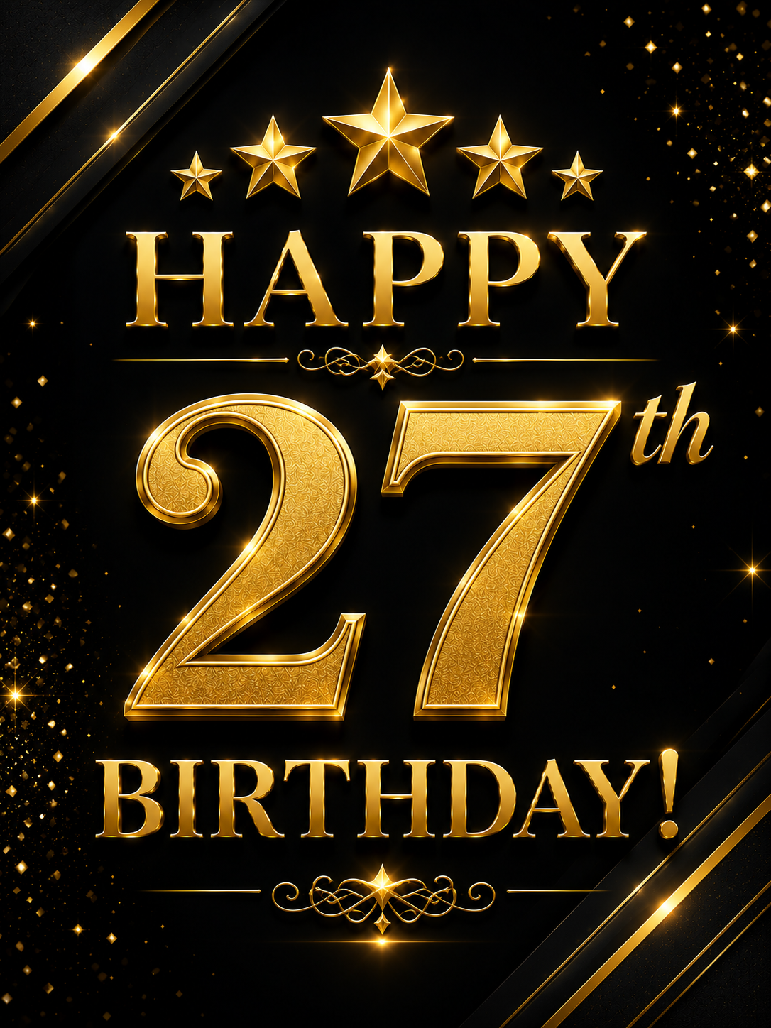 Happy 27th Birthday – Milestone Birthday Video Message for WhatsApp