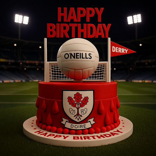 Happy Birthday – Derry Gaelic Football Supporter Video Message (Instant Download)