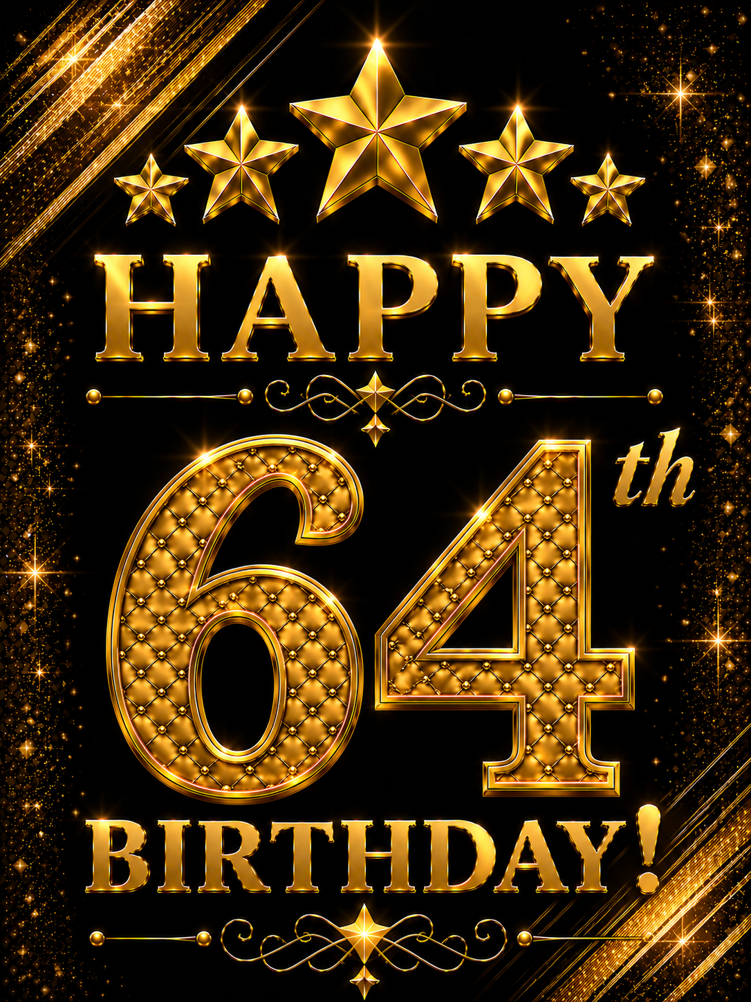 Happy 64th Birthday – Birthday Video Message for WhatsApp
