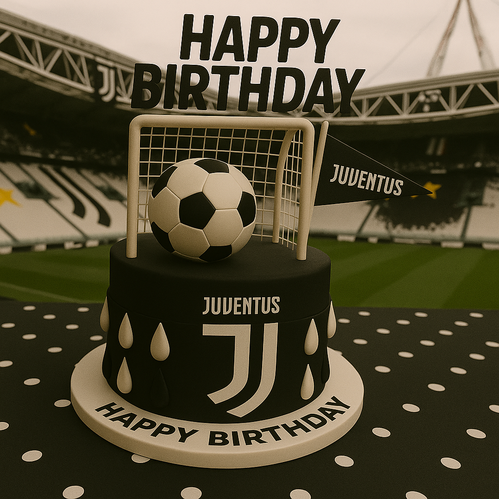 Soccer Happy Birthday Juventus Supporter