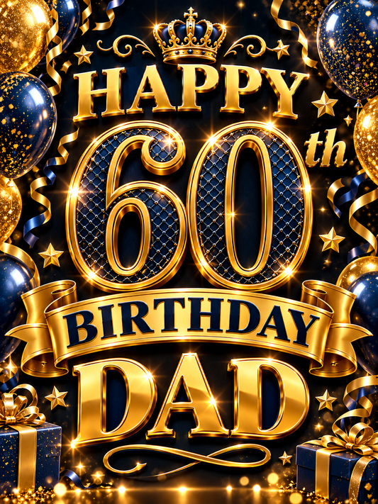 Happy 60th Birthday Dad – Birthday Video Message for Messenger