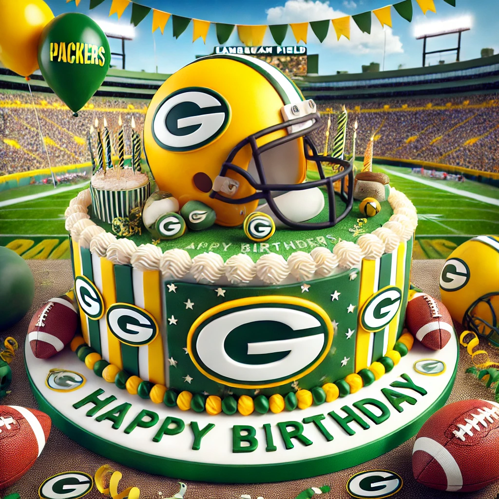 American Football Happy Birthday Green Bay Packers Fan