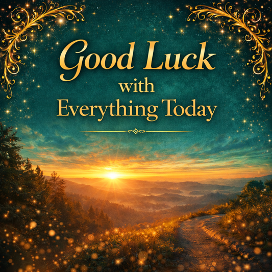 Good Luck with Everything Today – Encouragement Video Message for WhatsApp