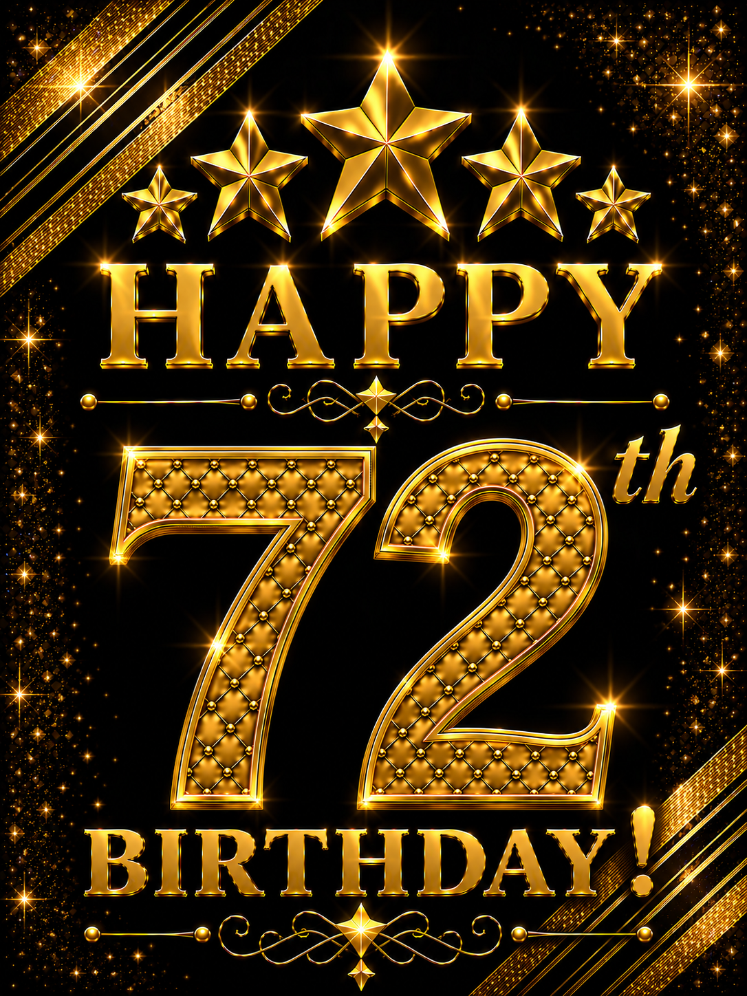 Happy 72nd Birthday – Birthday Video Message for WhatsApp