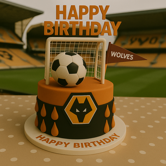 Soccer Happy Birthday Wolves Supporter
