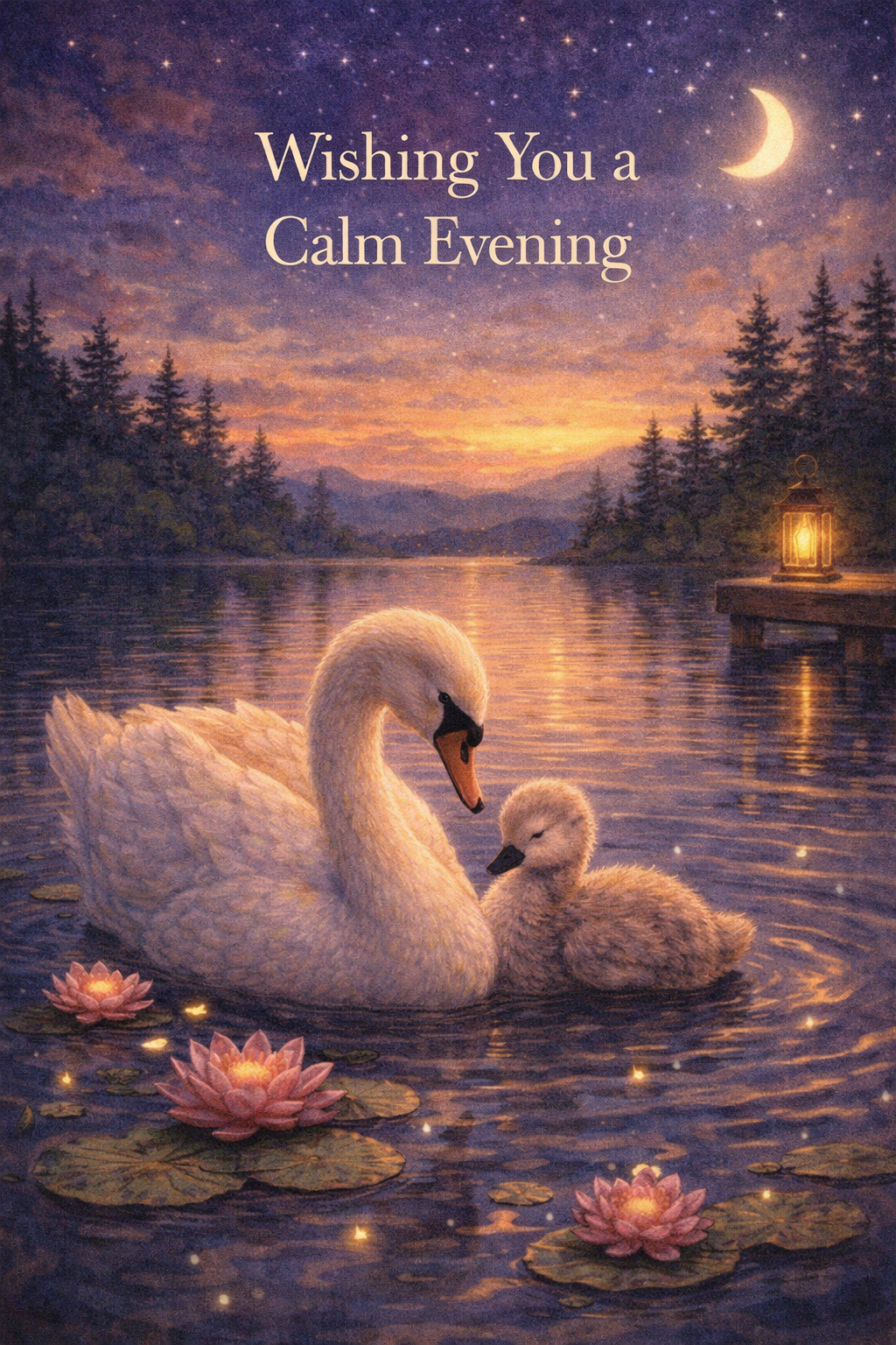 Wishing You a Calm Evening – Peaceful Evening Video Message to Share on WhatsApp