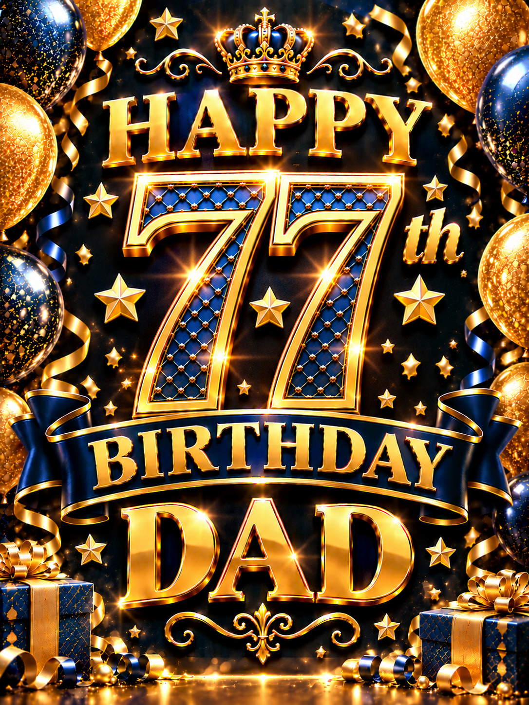 Happy 77th Birthday Dad – Birthday Video Message for Sharing