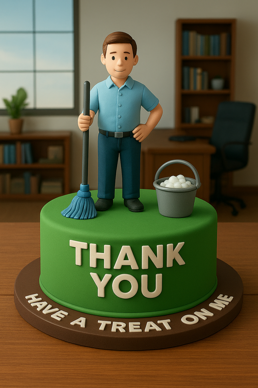 Send a Thank You Video Message to Your Janitor – Have a Treat on Me – Digital Greeting Video for WhatsApp & Messenger