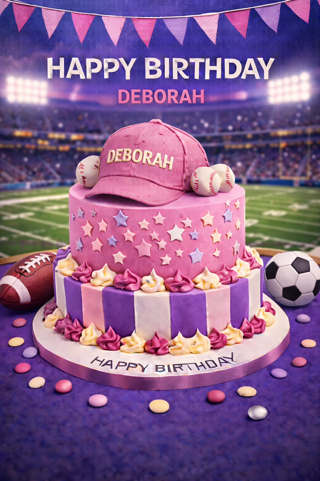 Happy Birthday Deborah – Send a Personal Video Message Instantly via Android Messaging