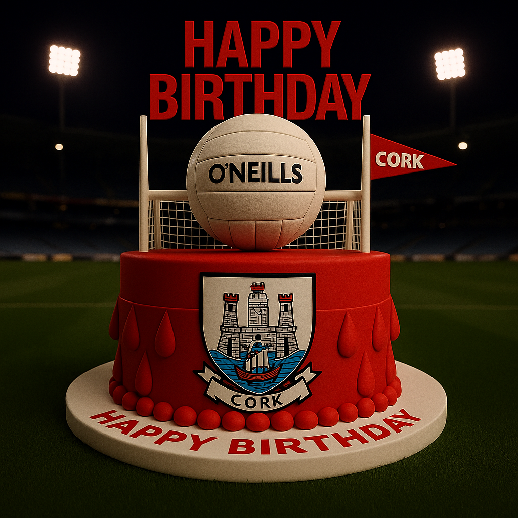 Happy Birthday – Cork GAA Fan Video Message on WhatsApp