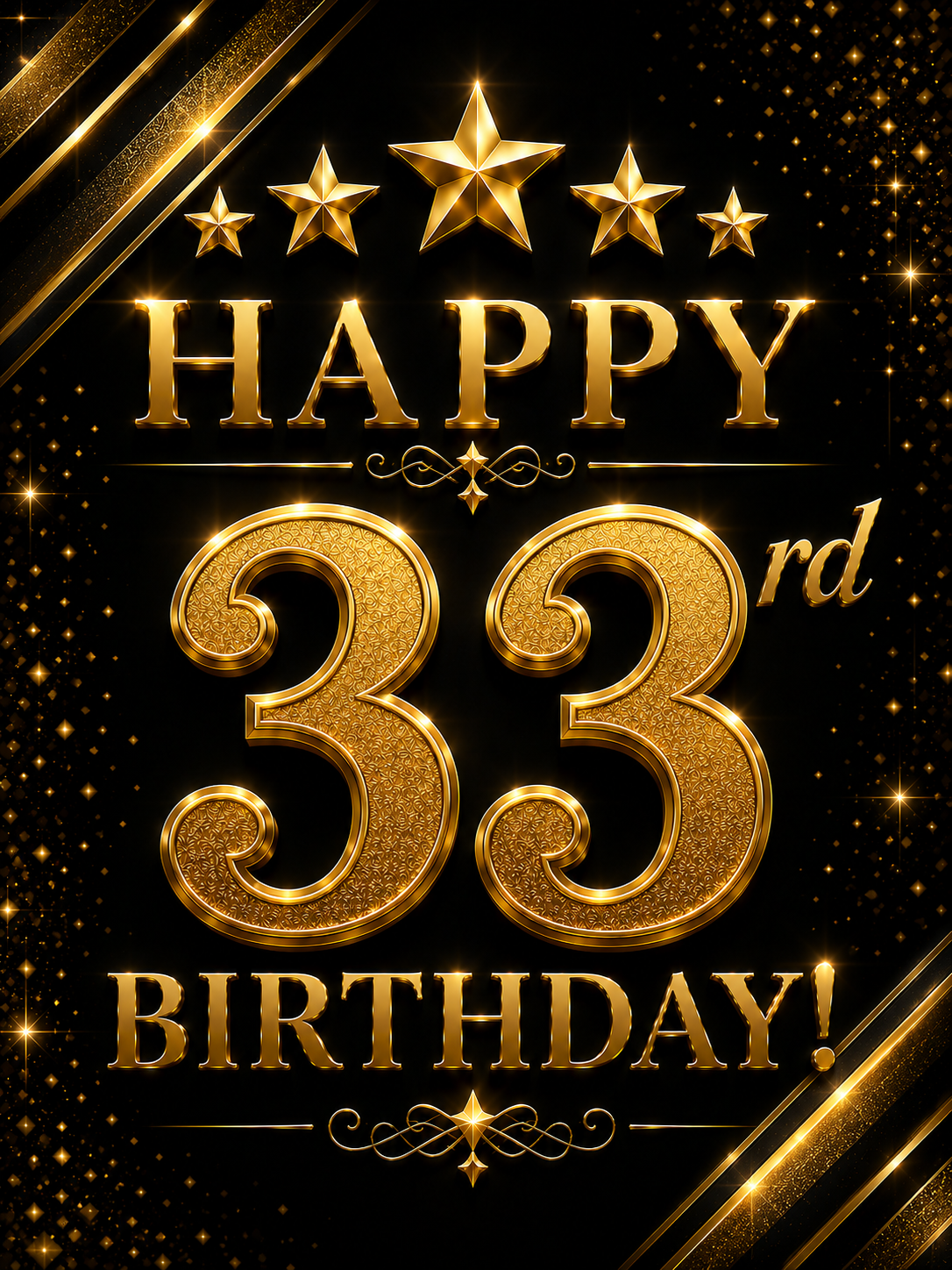 Happy 33rd Birthday – Milestone Birthday Video Message for WhatsApp