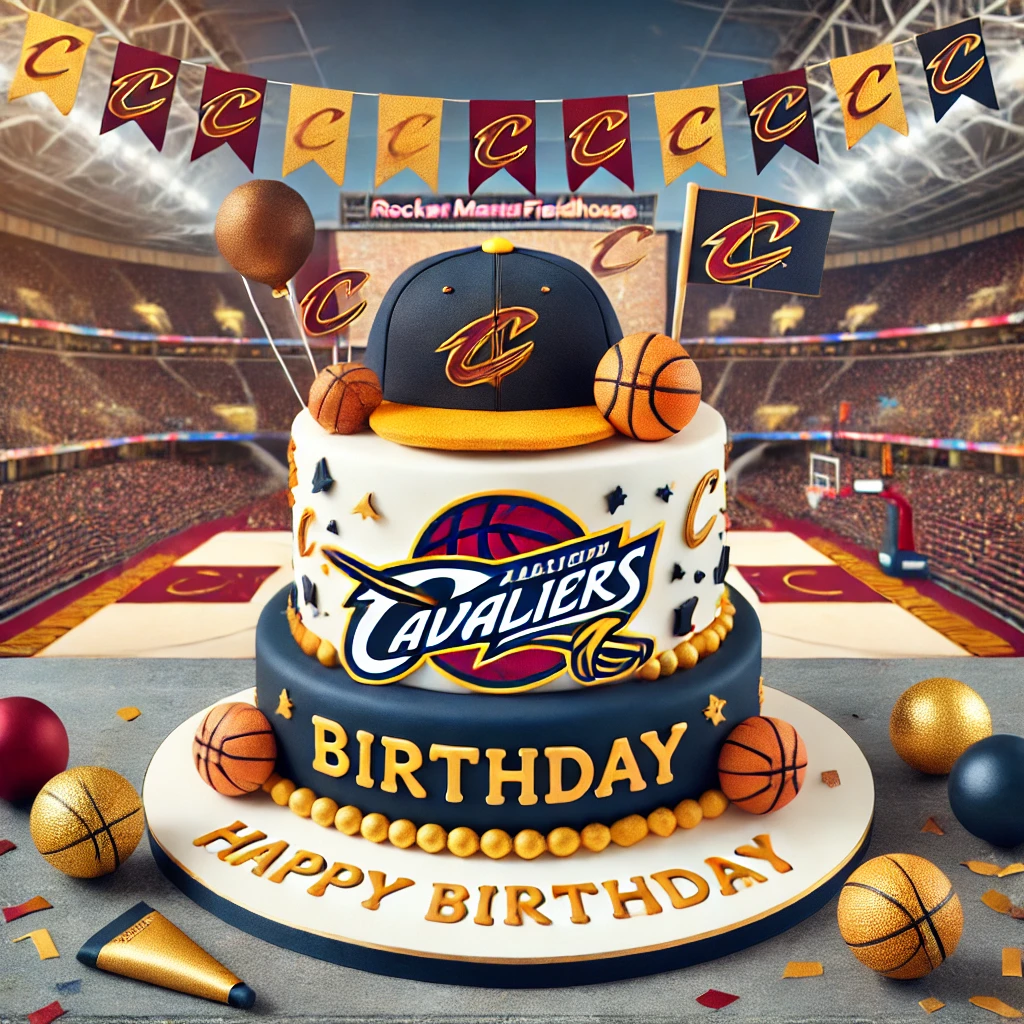 Basketball Happy Birthday Cleveland Cavaliers Supporter