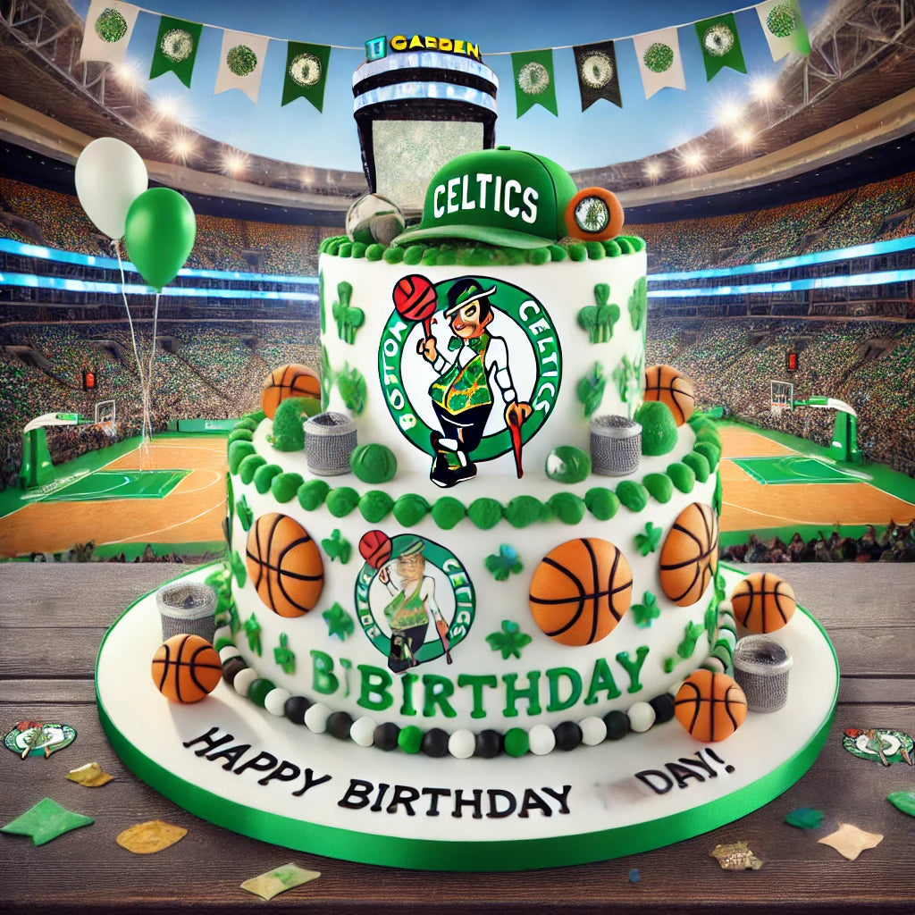 Basketball Happy Birthday Boston Celtics Supporter