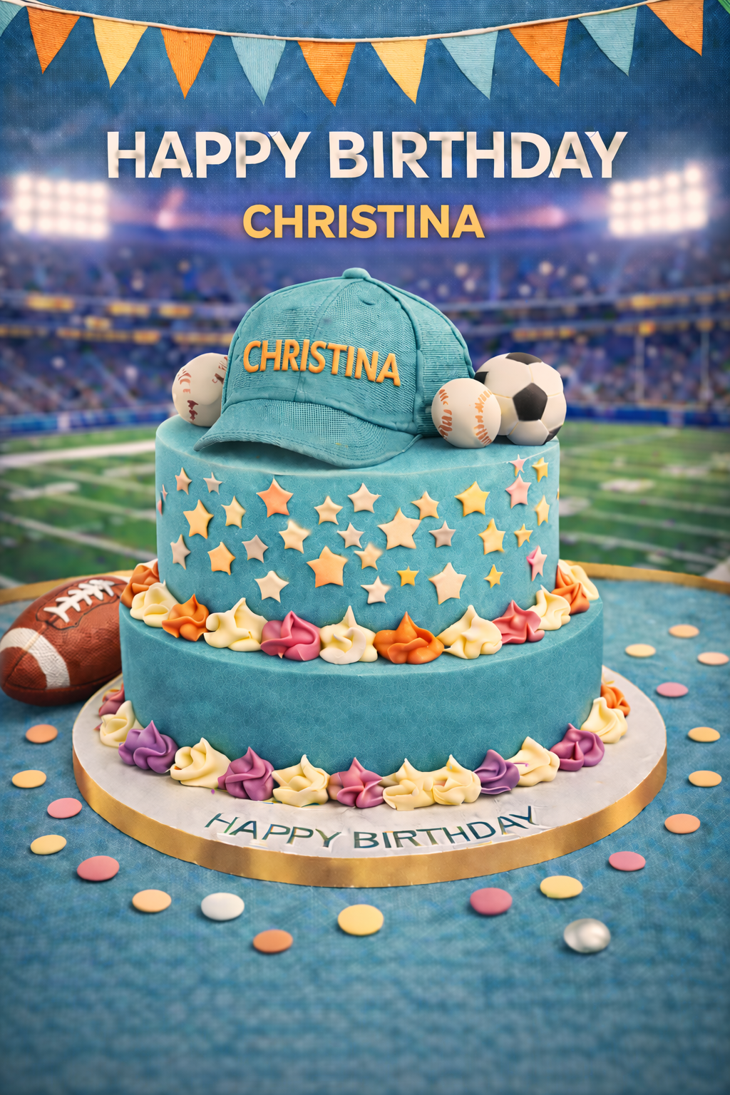 Happy Birthday Christina – Send a Personal Video Message Instantly via WhatsApp