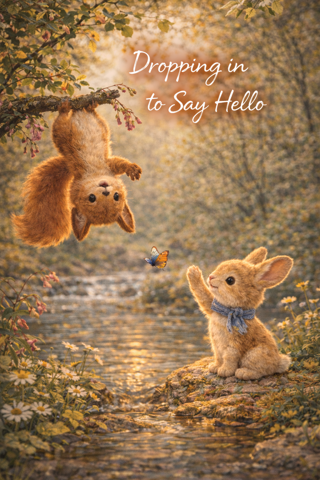Dropping In to Say Hello – Friendly Video Message to Share on WhatsApp