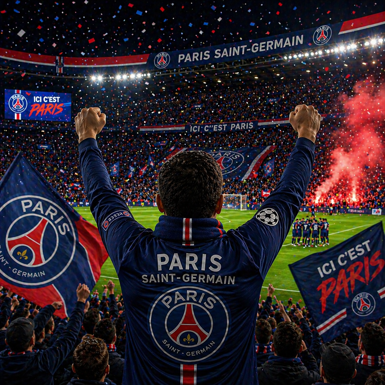Superb Win PSG Fan – Football Celebration Video for WhatsApp