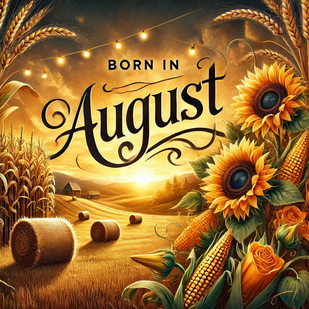 Monthly Greetings Born in August Video Message