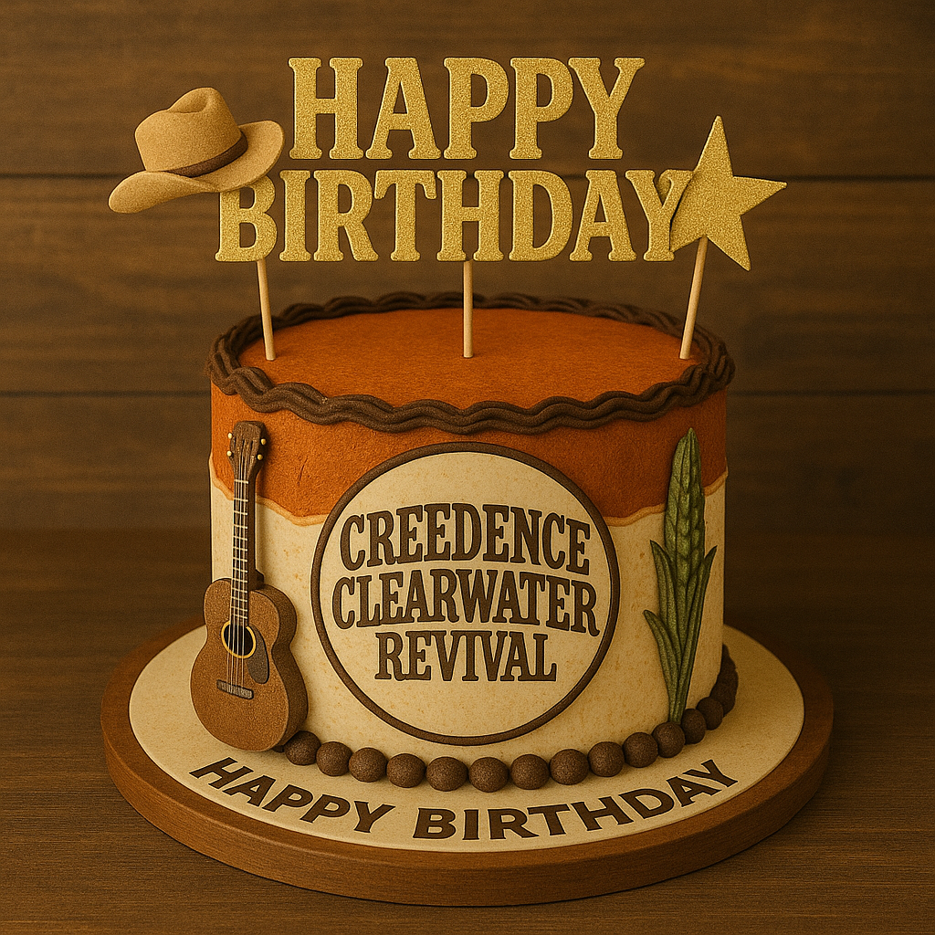 Happy Birthday Creedence Clearwater Revival Fan – Classic Rock Video Message Ideal for WhatsApp & More