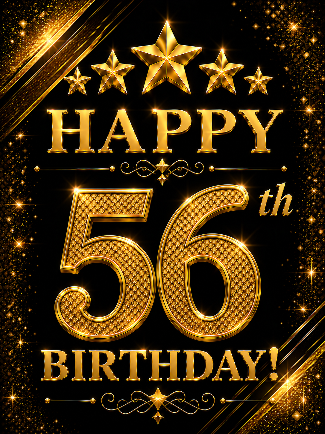 Happy 56th Birthday – Birthday Video Message for WhatsApp
