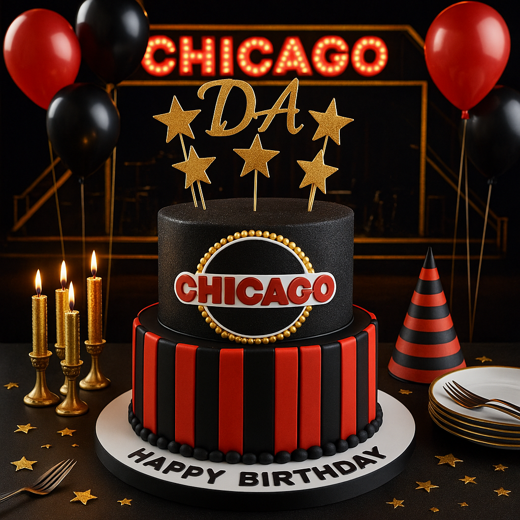 Happy Birthday Chicago Musical Fan – Show-Stopping Video Message Ideal for WhatsApp & Facebook messenger