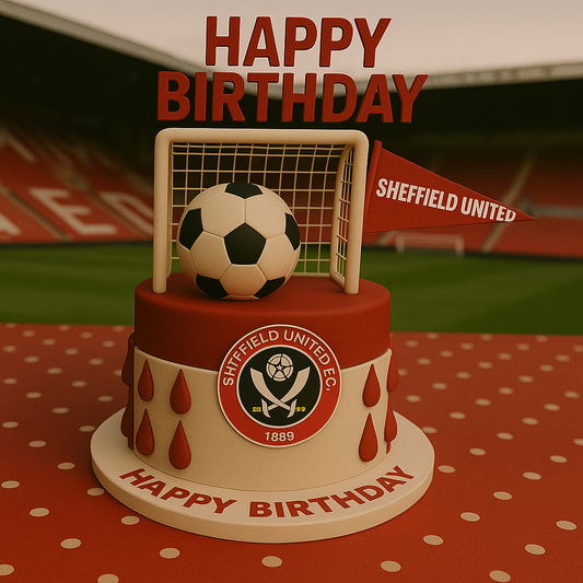 Soccer Happy Birthday Sheffield United Supporter