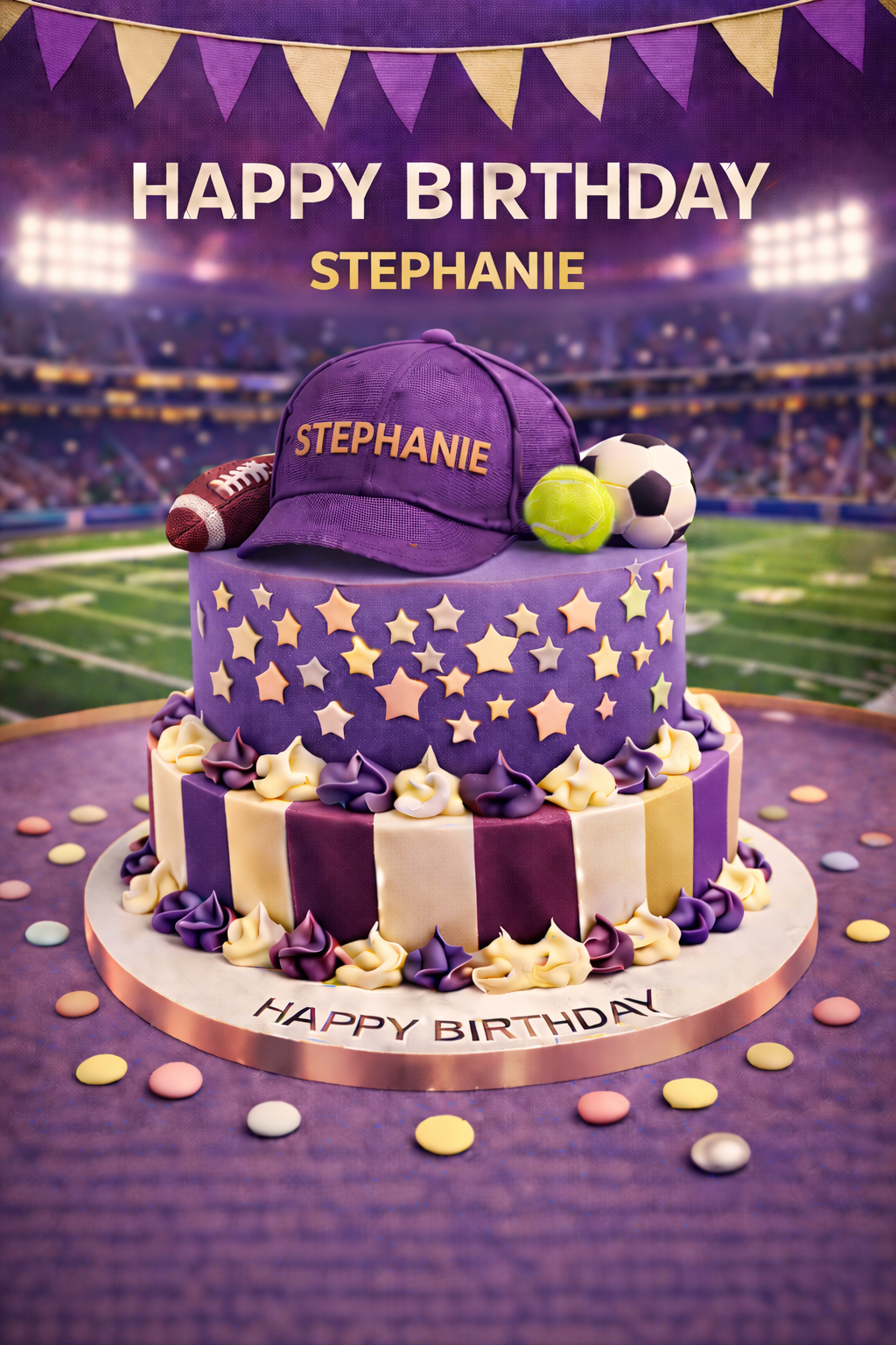 Happy Birthday Stephanie – Send a Personal Video Message Instantly via iPhone Messages