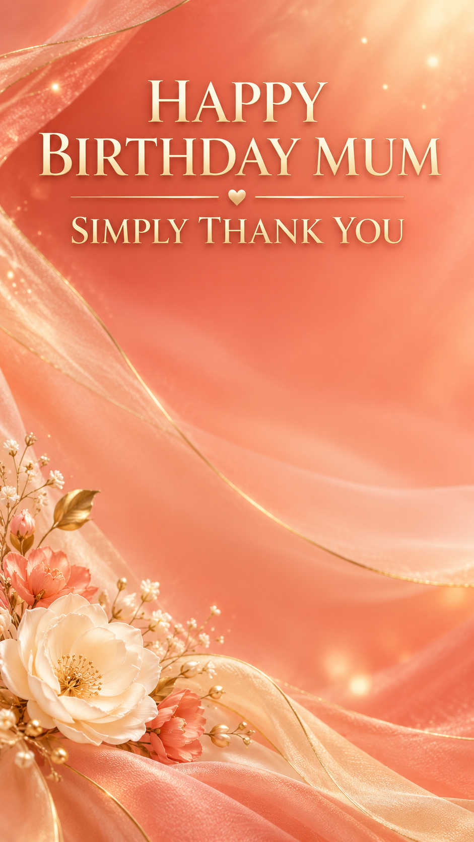 Happy Birthday Mum – Thank You for Always Being There Video Message for WhatsApp