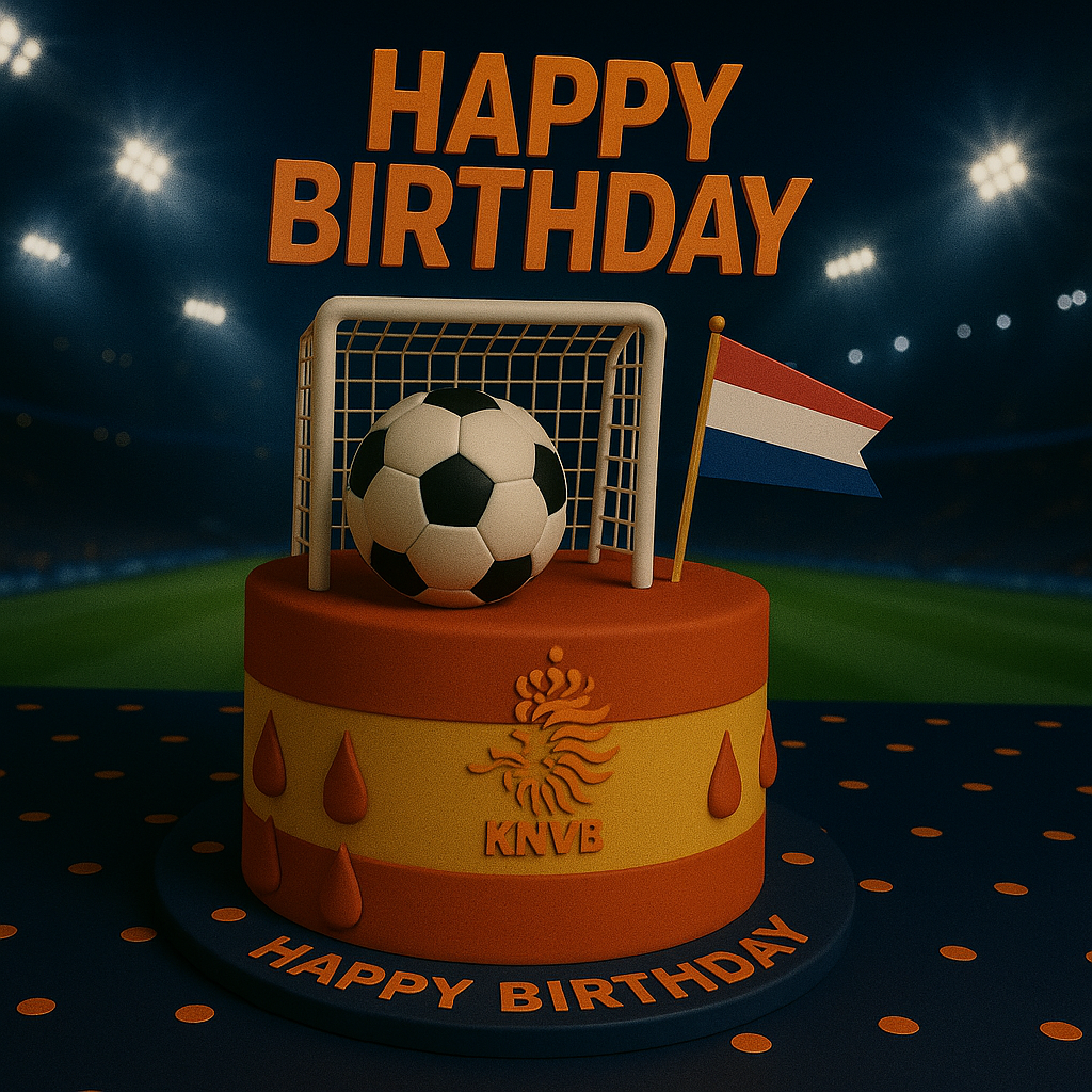 Happy Birthday to an Amazing Netherlands Football Fan – Send Instantly Online