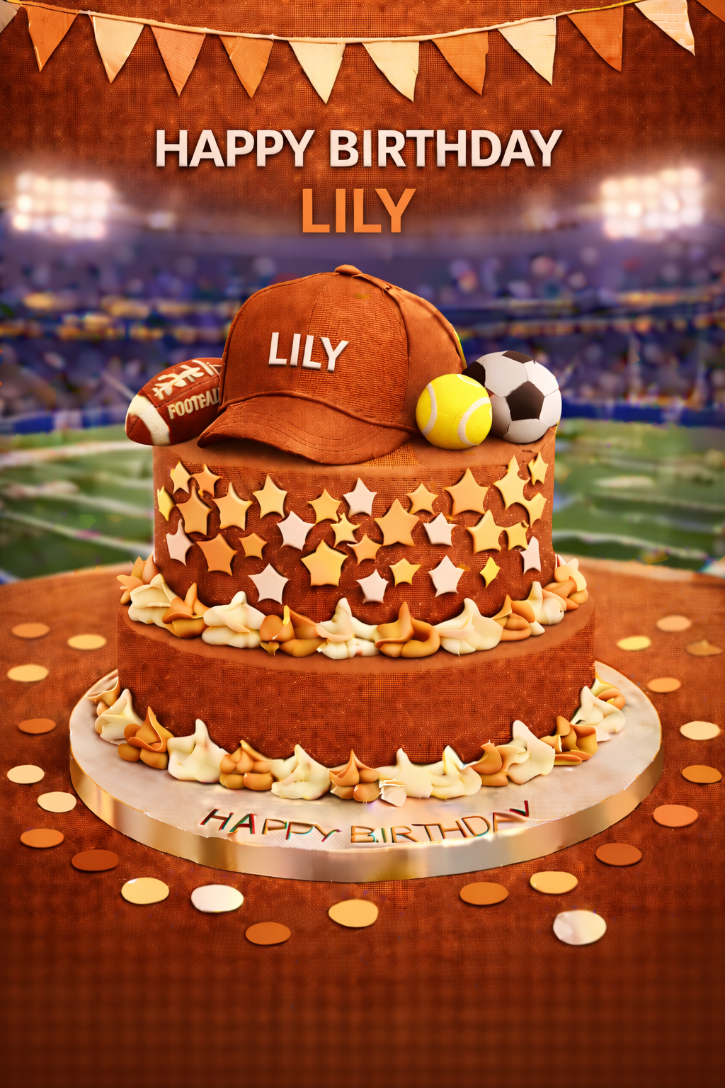 Happy Birthday Lily – Send a Video Message Instantly via WhatsApp