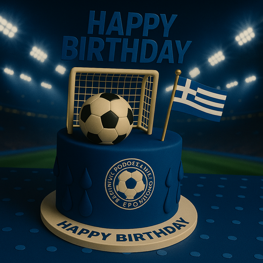 Happy Birthday to an Amazing Greece Football Fan – Send Instantly Online