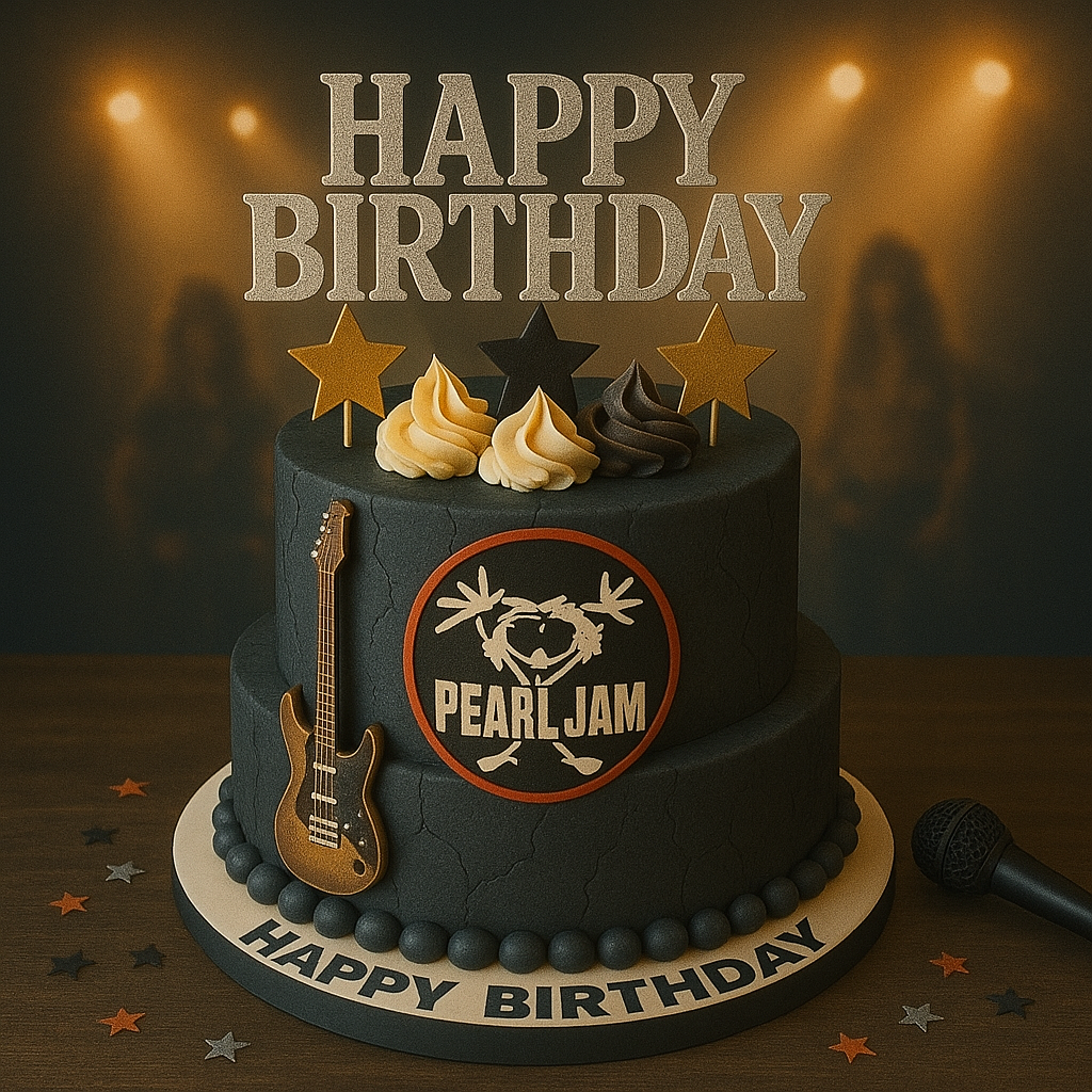 Happy Birthday Pearl Jam Fan – Grunge Rock Video Message Ideal for WhatsApp