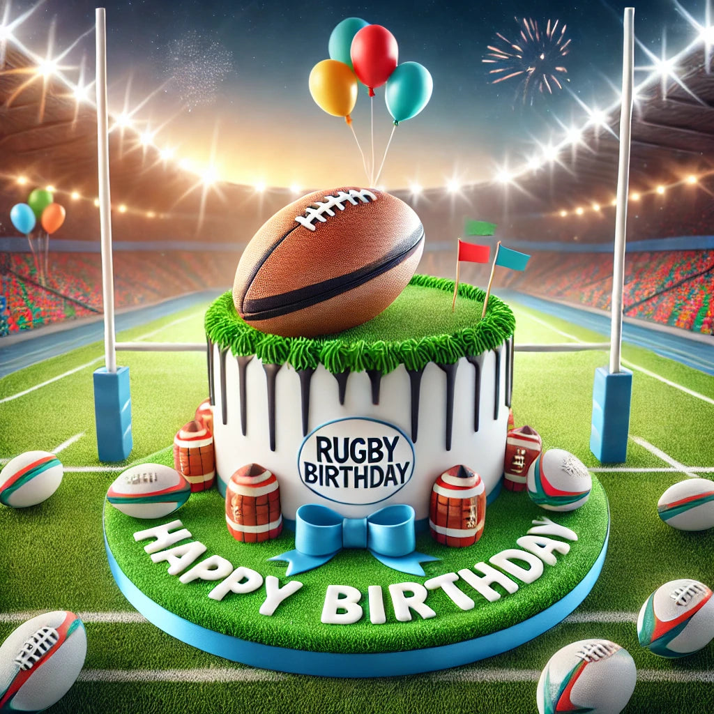 Happy Birthday Rugby Fan Video Celebration