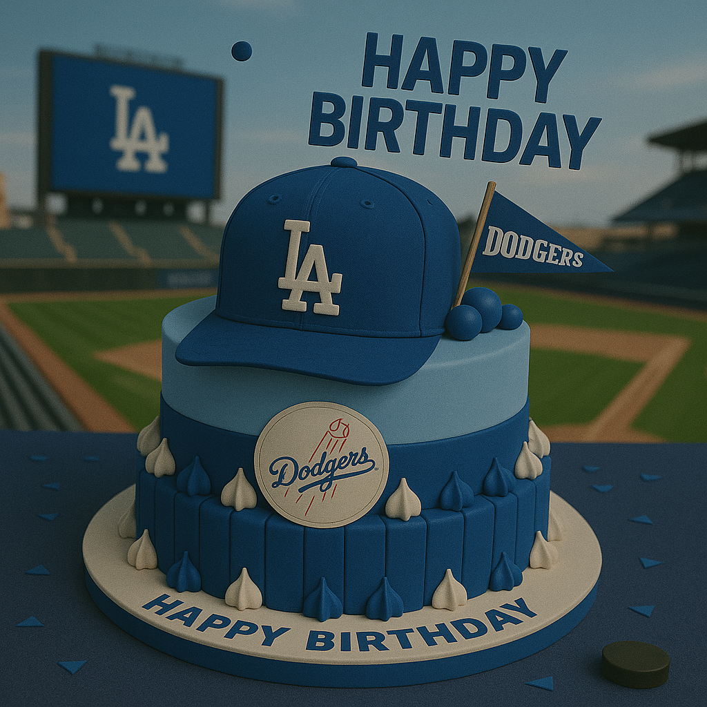 Los Angeles Dodgers Birthday Surprise Digital Video for an Amazing Supporter – Send Instantly Online