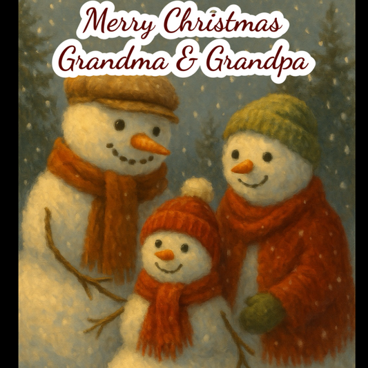 Merry Christmas Grandma & Grandpa – Send This Heartfelt Video Message Instantly Online