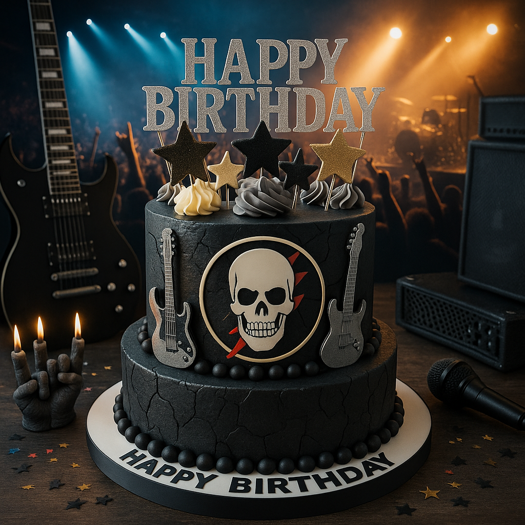 Turn Up the Volume – Happy Birthday Heavy Metal Fan Video Message for WhatsApp