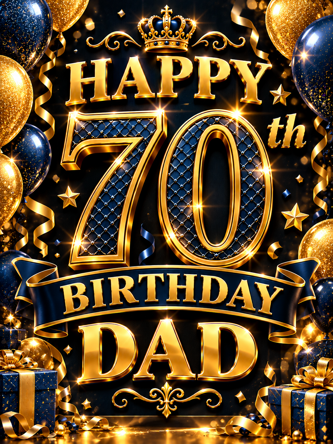 Happy 70th Birthday Dad – Birthday Video Message for sharing