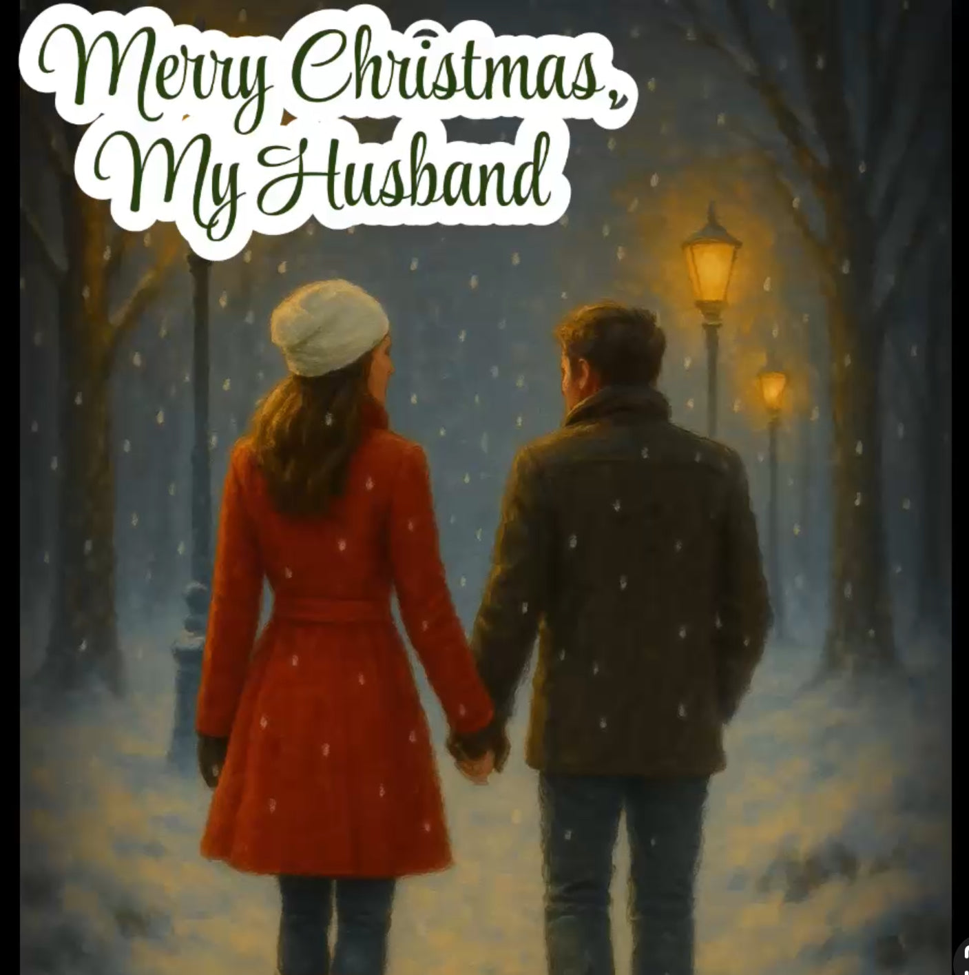 Merry Christmas and Happy New Year to My Wonderful Husband – Send Instantly Online