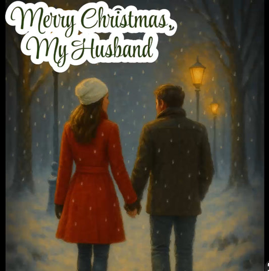 Merry Christmas and Happy New Year to My Wonderful Husband – Send Instantly Online